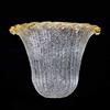 Cristalleria Murano Linea Aurora - Applique da parete in vetro di Murano graniglia classica striata