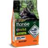 Monge BWild Grain Free Puppy & Junior (anatra e patate) - Sacchetto da 2,5kg.