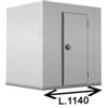 Cella Frigorifera Positiva (0°C/+10°C) Senza Motore Con Pavimento Larghezza 114 Cm - Cella Positiva 1140 x 1140 Pav. No Mot.