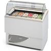 TecFrigo Vetrina Refrigerata per Gelato Modello CARISMA 6+6 Capacità 6+6 Vaschette