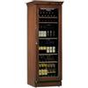 TecFrigo Vetrina Refrigerata per Vino Modello CANTINETTA GLX Capacità Bottiglie 0,75 Lt n° 106 Ø 75 mm Potenza 125 W Capacità Lt. 355 Temp.°C. 6 / 16 Dim. cm L.69.5 P.65 H.188