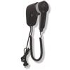 Ristosubito Asciugacapelli\Phon Elettrico MDC Abs Nero supporto da parete con attacco frontale e selezione per 2 velocità Assorbimento Motore: 40 W Modello SC0010CS Dim. cm L.7.9 P.21 H.15