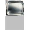Ristosubito BACINELLA GASTRONORM ACCIAIO INOX 18/10 AISI 304 GN 1/2 Modello BA12065 Capacità Lt. 4.1 Dim. cm L.32.5 P.26.5 H.6.5