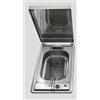Alpes F 530/FRE Friggitrice elettrica da incasso, semifilo, acciaio inox, larga 30 cm