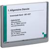 Durable Targhe DURABLE CLICK SIGN ABS trasparente/grafite A5 210x148,5 mm 486637