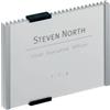 Durable Targhe DURABLE INFO SIGN alluminio/acrilico trasparente/argento metallizzato inserto 149x105,5 mm 480123