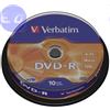 VERBATIM DVD-R 4.7GB 16x Cake 10pz VERBATIM Azo - 43523