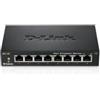 D-Link DES-108 Switch Unmanaged Fast Ethernet 8*LAN Nero