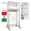 Facal Trabattello in alluminio alumito amst altezza 3,4 m