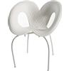 MOROSO set da 2 sedie RIPPLE CHAIR - RC0-050-BIANCO