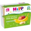 HIPP ITALIA Srl "Frutta Grattugiata HiPP Biologico Mela Banana 4x100g"