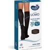 DESA PHARMA Srl Linea Uomo 70D Calza Cotone Nero Tg.L/XL Sauber