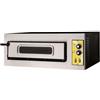 Ristosubito Forno Elettrico per pizza PF 1 camera di cottura N. Pizze 1 (Ø cm 45) Modello MAXINE 1/50 Vetro Temp.°C. 50 / 500 Dim. cm L.91.5 P.69 H.36