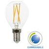 V-TAC LAMPADINA LED E14 4W FIL. BIANCO CALDO A BULBO DIMMERAB VT-1996D-LED4394