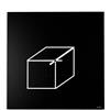 dESIGNoBJECT orologio da parete CUBE CLOCK - IT604
