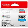 Canon Cartuccia Ciano Pfi-1000C 0547C001 5025 Pagine 80Ml Originale