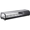 Amitek Vetrina Refrigerata da banco espositive per Sushi Modello AK613VSB contenitori 6GN 1/3