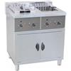 Amitek Friggitrice Elettrica Modello FC250M Potenza 18 + 18KW Capacità Lt. 25 + 25 Temp.°C. 50 / 180 Dim. cm L.80 P.70 H.94