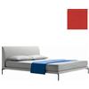 ZANOTTA letto matrimoniale TALAMO con piedini neri per materasso 160 x 200 cm - 1883/1-31627-166x216-PIEDI-NERI