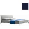 ZANOTTA letto matrimoniale TALAMO con piedini neri per materasso 160 x 200 cm - 1883/1-31657-166x216-PIEDI-NERI