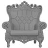 SLIDE poltrona per bambini LITTLE QUEEN OF LOVE - SDLQU075-FG