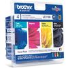 Brother Cartuccia Brother LC-1100VALBPDR Multipack nero ciano magenta giallo [LC1100VALBPDR]