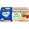 DANONE NUTRICIA SpA SOC.BEN. Omogeneizzati Di Carne Pollo E Vitello E Verdure Mellin 2x80g