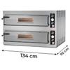 Forno Elettrico Pizzeria Max Laterale Doppio (6 + 6) Pizze Diametro 34 Cm H 15 Cm