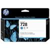 Hp Cartuccia D'Inchiostro Ciano F9J67A 728 130Ml Originale
