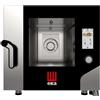 Tecnoeka Forno a convezione elettrico con comandi TOUCH CONTROL MKF511TS Capacità N° 5 teglie 1/1 GN Potenza Kw 7,8 Apertura laterale Dx