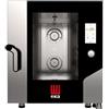 Tecnoeka Forno elettrico combinato convezione vapore con boiler e TOUCH SCR Modello MKF711VTS Capacità: N° 7 teglie / griglie 1/1 G Potenza elettrica Kw 15