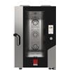 Tecnoeka Forno a gas a convezione con vapore combinato TOUCH SCR Modello MKF1111GTS Capacità: N° 11 teglie GN1/1 Potenza elettrica Kw 0,60 Capacità termica nominale Kw 18