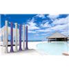 Arkema Design Doccia solare Big Happy Five con lavapiedi serbatoio da 36 lt