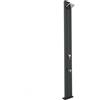 Arkema Design Doccia solare Spring Straight con miscelatore e lavapiedi serbatoio da 25 lt