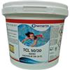 Chemartis Cloro rapido per piscina pastiglie 20gr TCL 50/20 - 10 kg