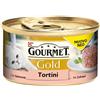 Purina Gourmet Gourmet gold tortini con salmone 85 gr