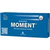 Angelini Pharma Angelini Moment 200mg Ibuprofene Antidolorifico, 24 Compresse Rivestite