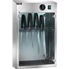Forcar Sterilizzatore elettrico per coltelli da parete - a raggi ultravioletti - mod. suv 10 - capacita' 10 coltelli - potenza di irradiazione: n° 1 lampada uv/c w 16 - alimentazione 230v/1/50-60hz - dim. cm l 43 x p 16 x h 64 - norma ce