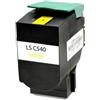 LEXMARK Toner giallo compatibile con Lexmark C540H1YG giallo 2000 pagine