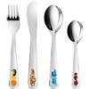 Tescoma POSATE DA TAVOLA, ANIMALETTI, SET 4 PZ "BAMBINI"