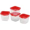 Tescoma MINI CONTENITORI IGIENICI PER FREEZER 120 ML, 4 PZ "PURITY"
