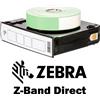 Zebra 10006995-3K - Braccialetti Zebra Verde Z-Band Direct Polipropilene