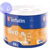 VERBATIM DVD-R 4.7GB 16x Shrink 50pz VERBATIM Azo - 43788