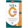 Erba Vita Vitamine - Vita C-500 Integratore Vitamina C Rosa Canina, 30 Compresse