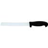 Ristosubito Coltello per pane Lama in acciaio inossidabile temperato AISI 420 Manico in gomma antiscivolo Lavabile in lavastoviglie Lama Cm 22 Modello CL1225
