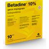 Betadine 10 Garze Impregnate 10x10