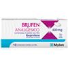 Mylan Spa Brufen Analges Analgesico 400mg Ibuprofene Trattamento del Dolore da Lieve a Moderato, 12 Compresse