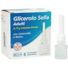 Sella Glicerolo Sella Adulti 6,75g Soluzione Rettale con Camomilla e Malva Trattamento Stitichezza Occasionale, 6 Contenitori Monodose
