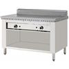 Ristosubito Piastra per piadine a gas in acciaio inox CP8 Piana in Ferro