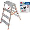 Facal Sgabello 4 gradini modello filo
